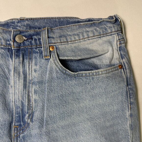 Levi's 527 PREMIUM Denim Men's Size 34x34 Light Wash, Distressed, Quality! 2/$50 - Picture 8 of 16